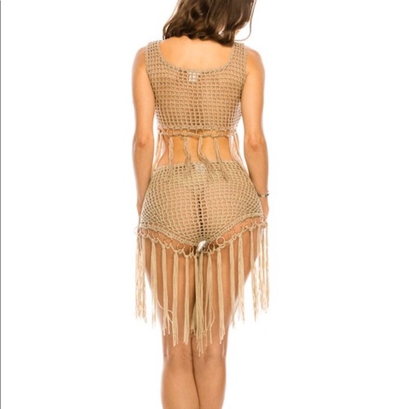 Desert Heights Crochet Top/Swim Cover Up - Picture 6 of 7